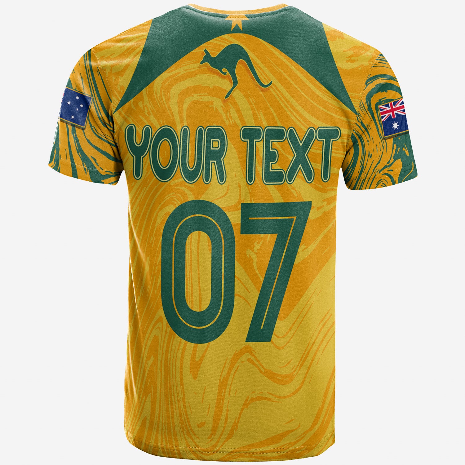 personalised-aussie-matildas-t-shirt-2033-sam-kerr-world-cup-marble-patterns