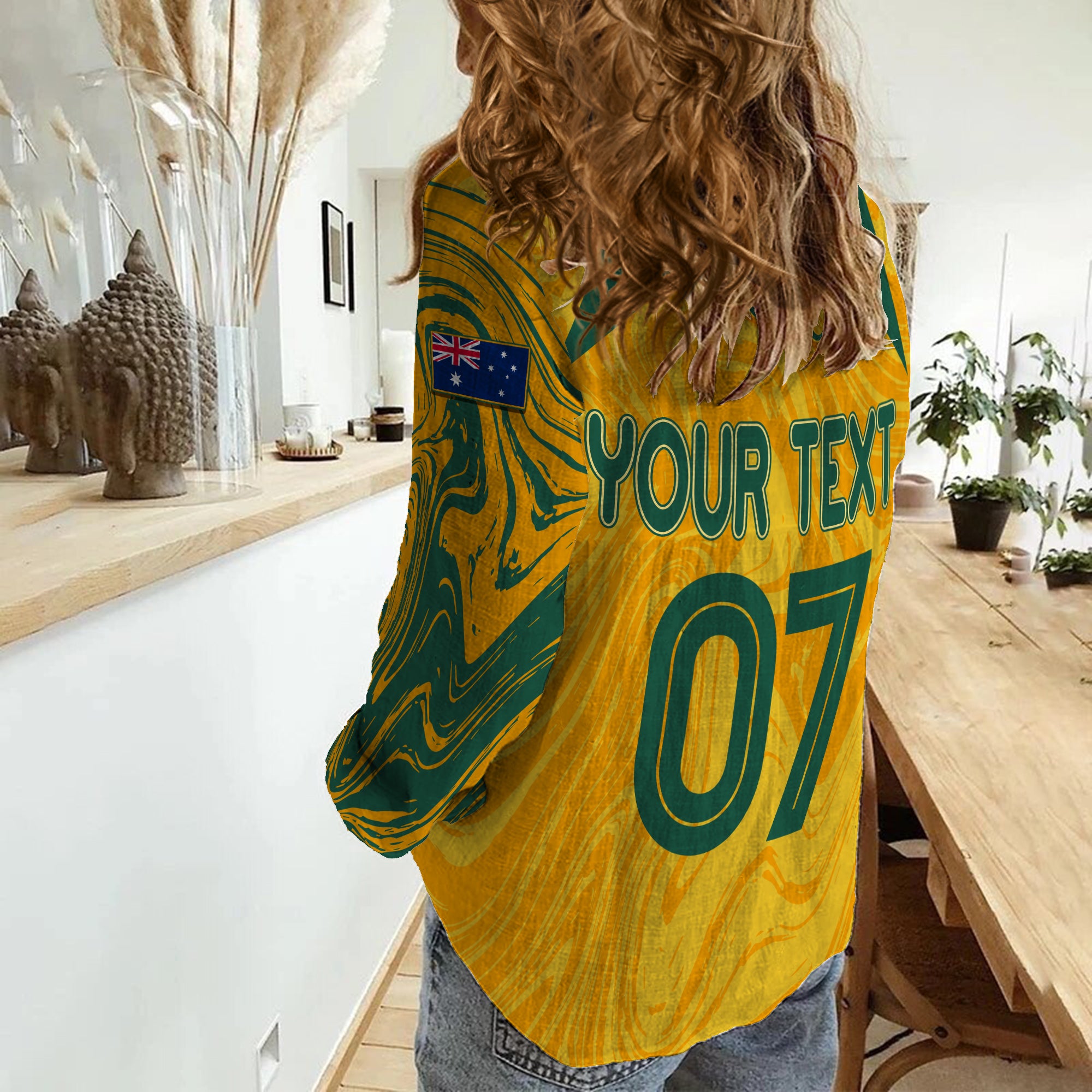 personalised-aussie-matildas-women-casual-shirt-2034-sam-kerr-world-cup-marble-patterns