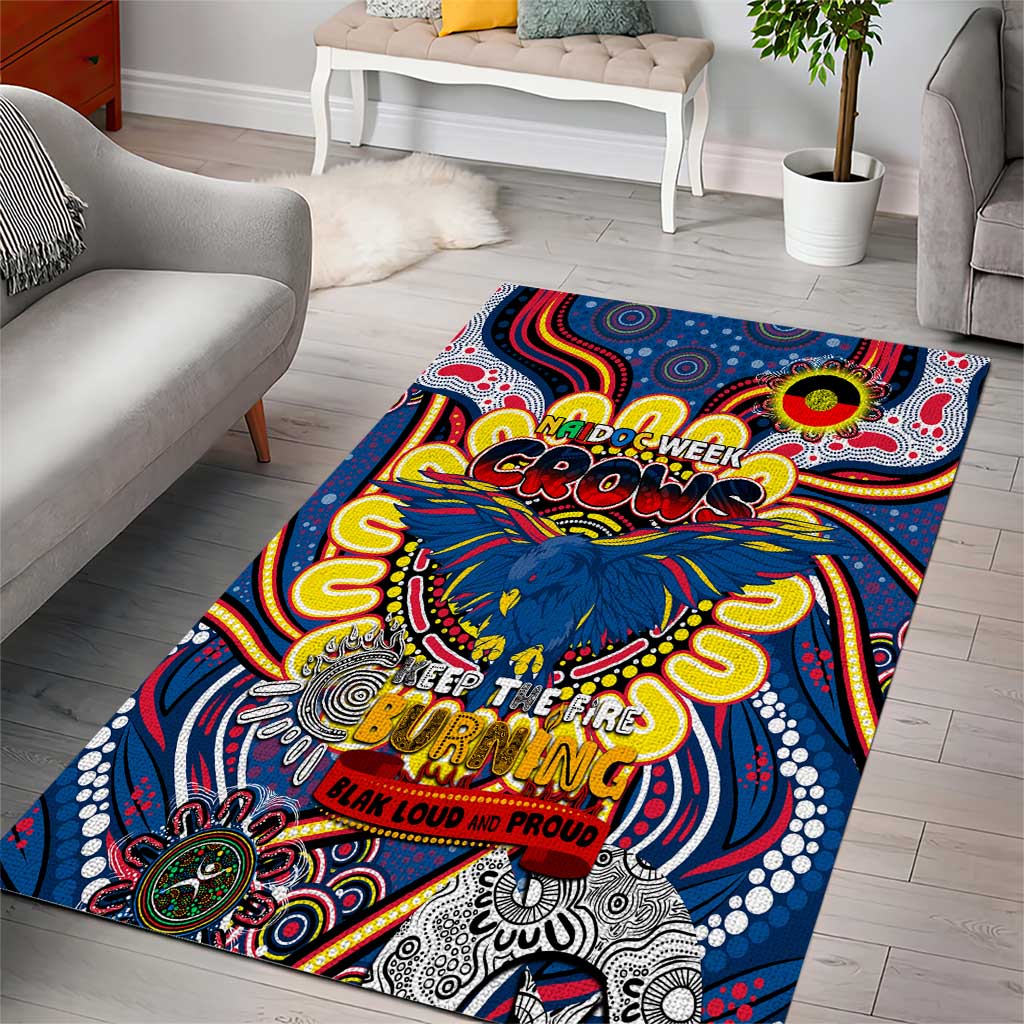 Adelaide Crows NAIDOC Week 2024 Area Rug Mascot Football