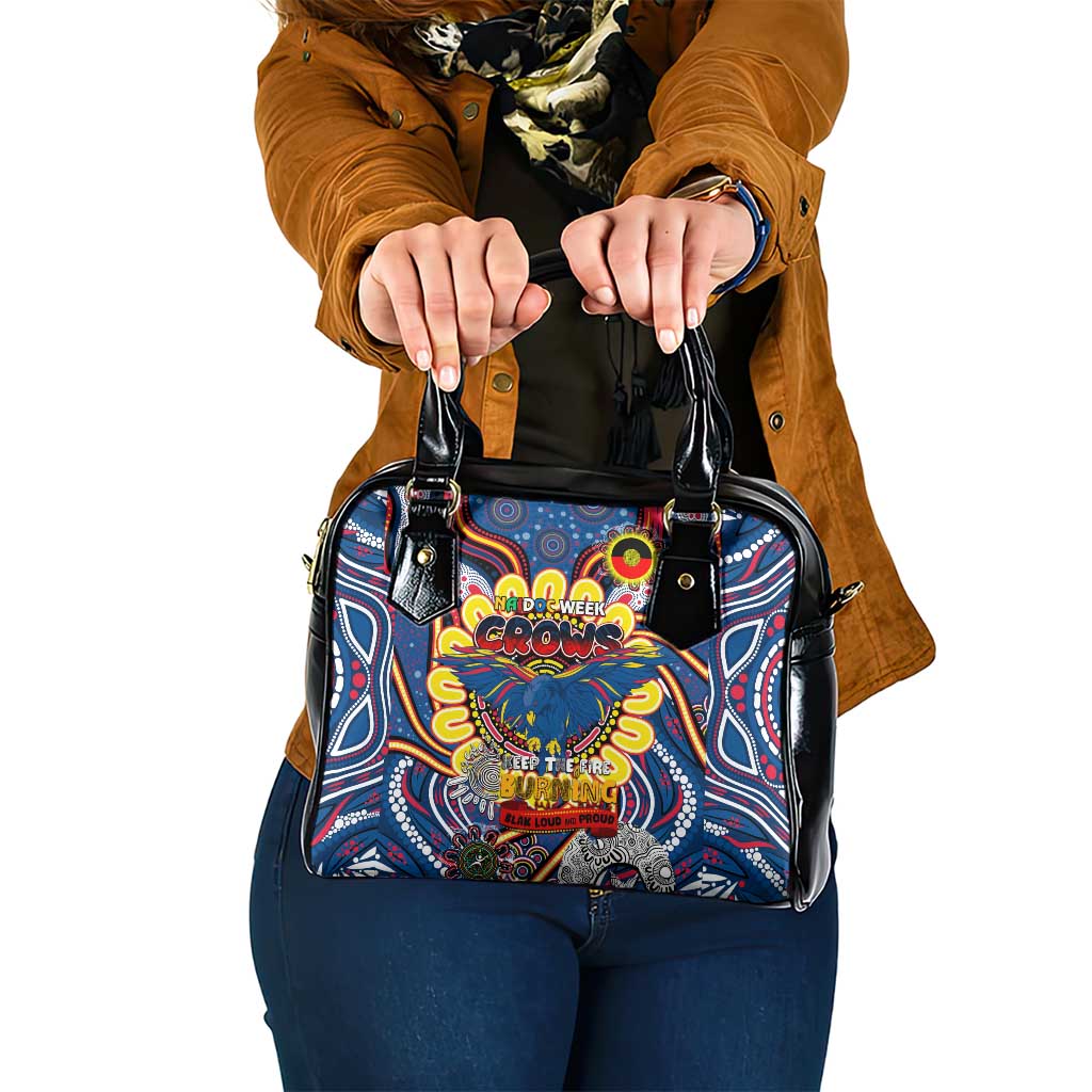 Adelaide Crows NAIDOC Week 2024 Shoulder Handbag Mascot Football