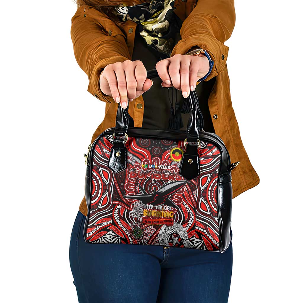 Essendon Bombers NAIDOC Week 2024 Shoulder Handbag Mascot Football