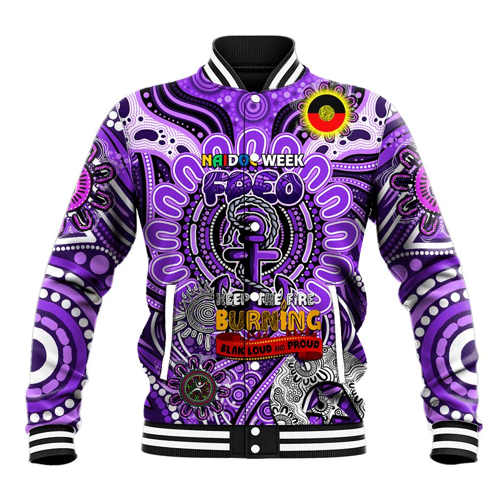 Custom Fremantle Dockers Freo NAIDOC Week 2024 Baseball Jacket Mascot Football