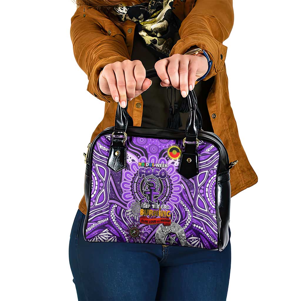 Fremantle Dockers Freo NAIDOC Week 2024 Shoulder Handbag Mascot Football