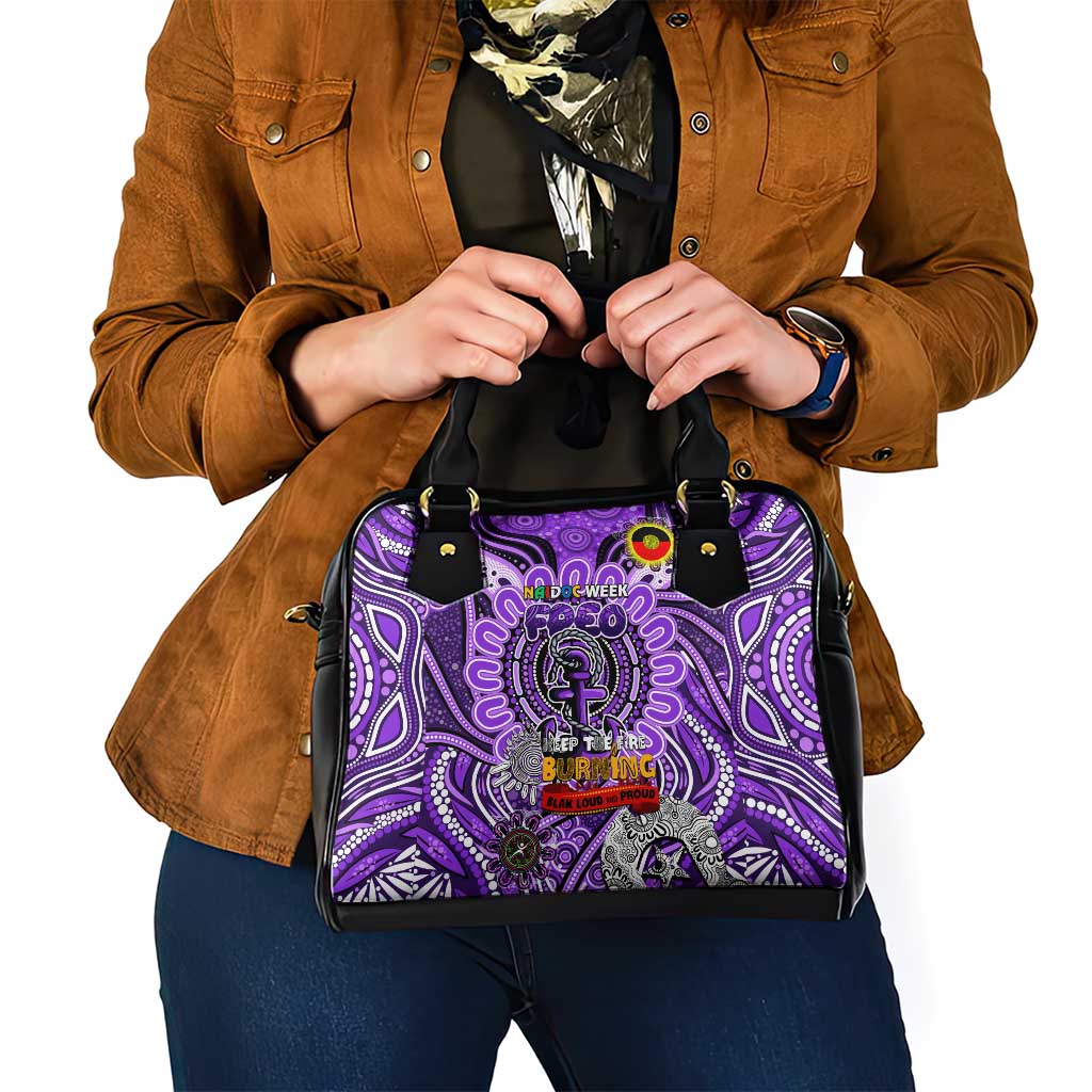 Fremantle Dockers Freo NAIDOC Week 2024 Shoulder Handbag Mascot Football