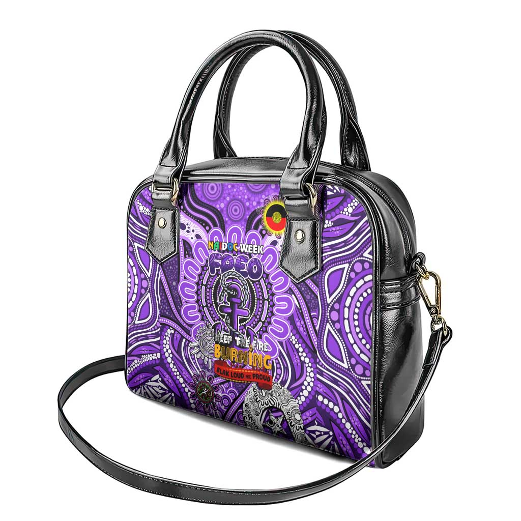 Fremantle Dockers Freo NAIDOC Week 2024 Shoulder Handbag Mascot Football