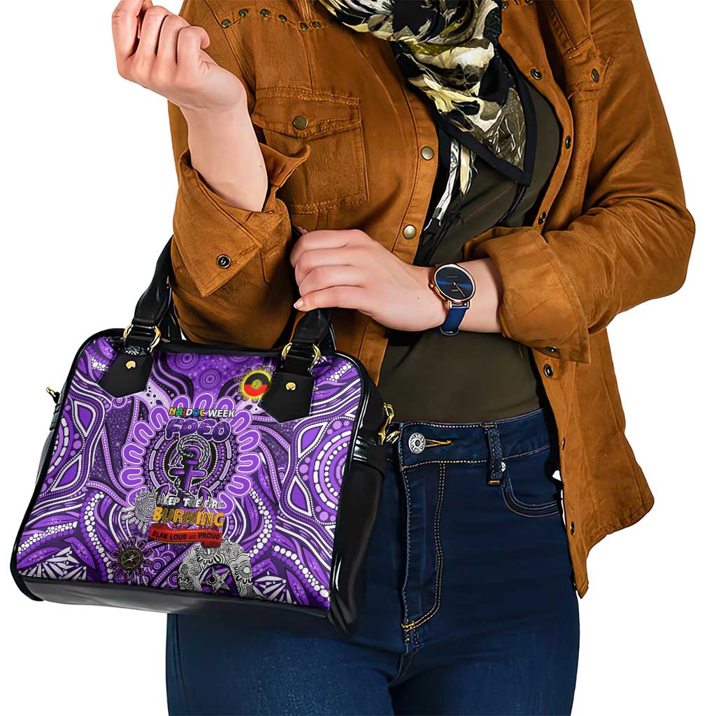 Fremantle Dockers Freo NAIDOC Week 2024 Shoulder Handbag Mascot Football