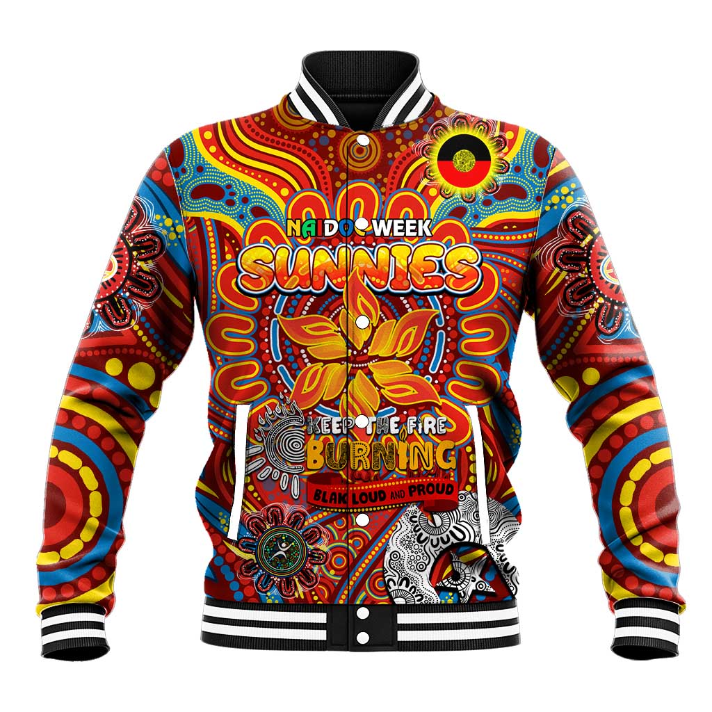 Custom Gold Coast Suns NAIDOC Week 2024 Baseball Jacket Mascot Football