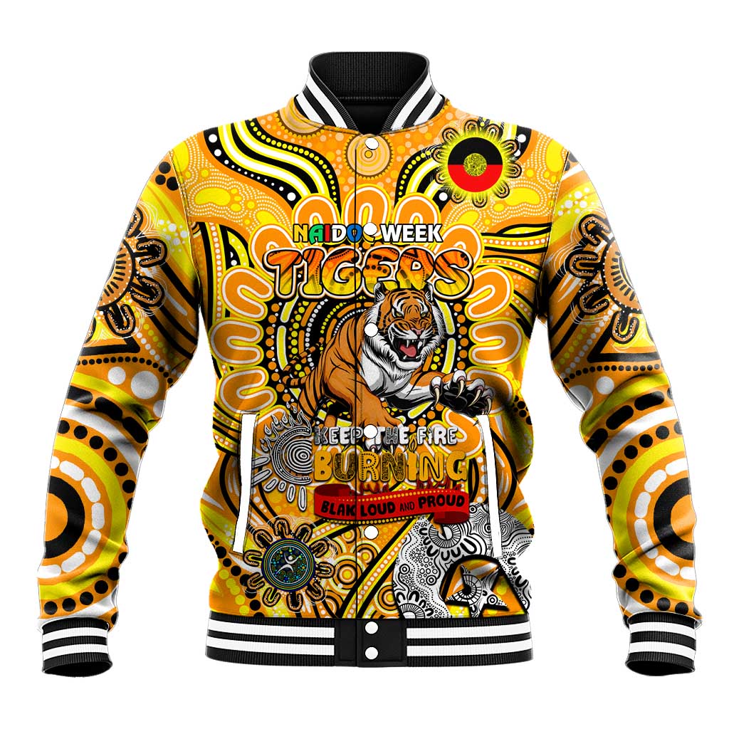 Custom Richmond Tiger NAIDOC Week 2024 Baseball Jacket Mascot Football