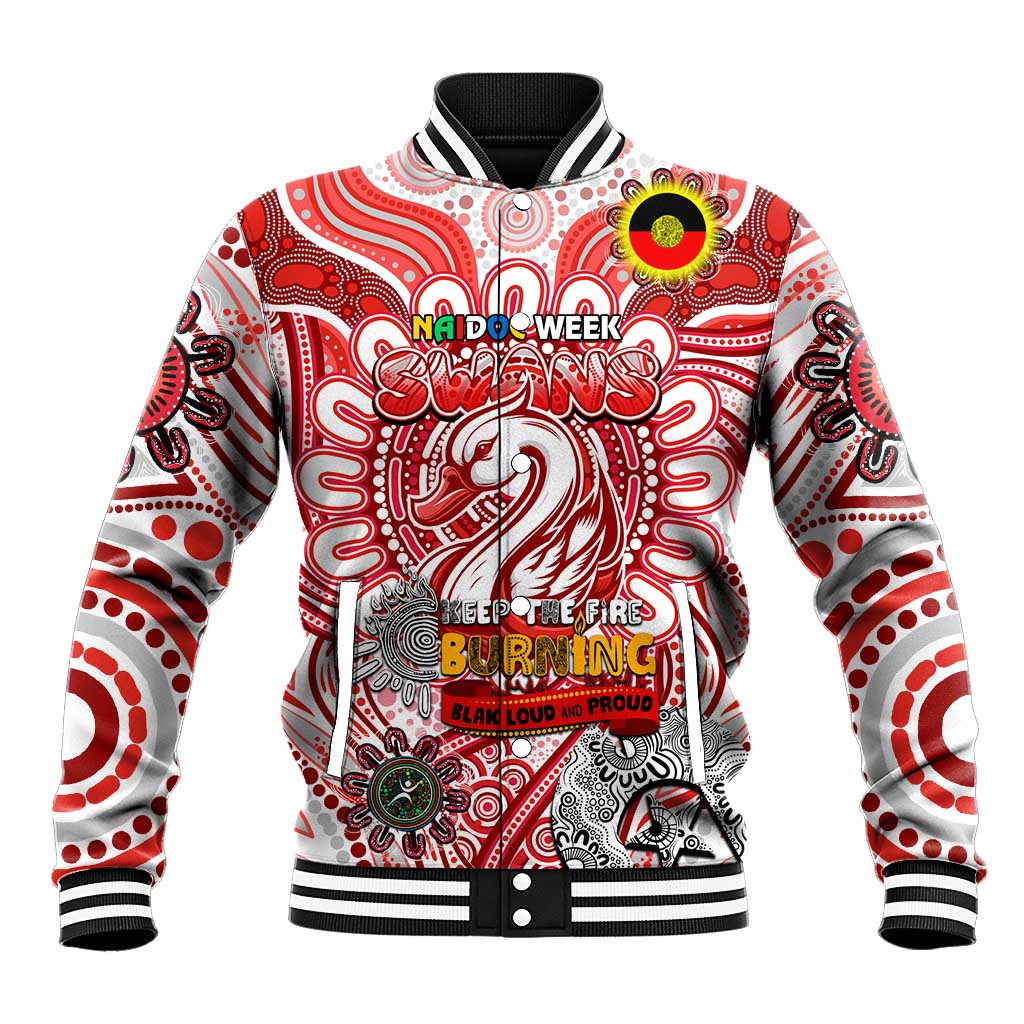 Custom Sydney Swans NAIDOC Week 2024 Baseball Jacket Mascot Football