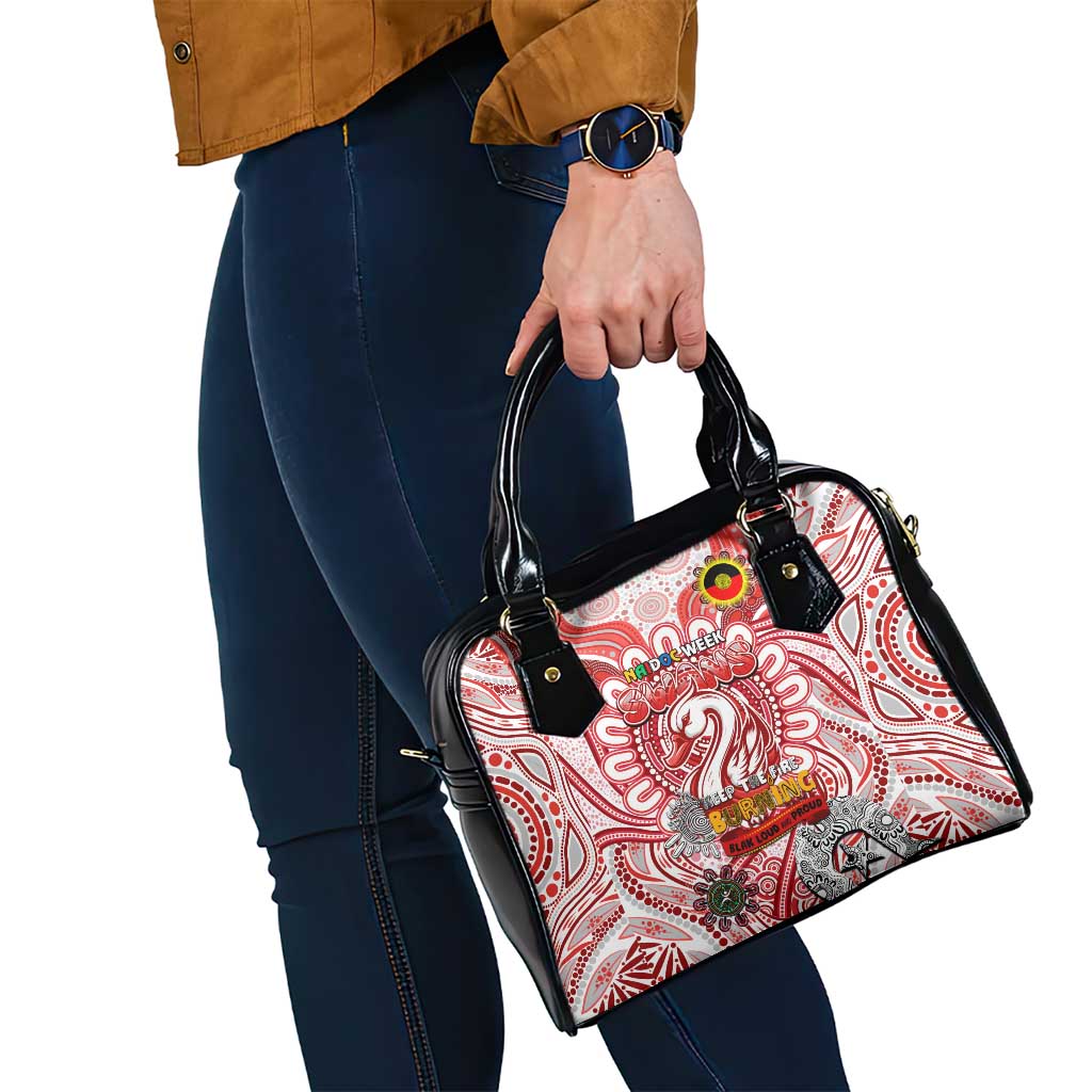 Sydney Swans NAIDOC Week 2024 Shoulder Handbag Mascot Football