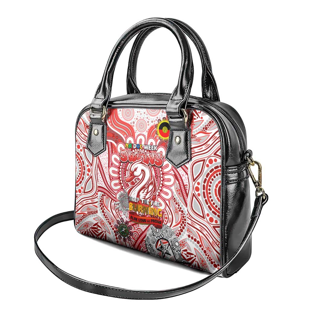 Sydney Swans NAIDOC Week 2024 Shoulder Handbag Mascot Football