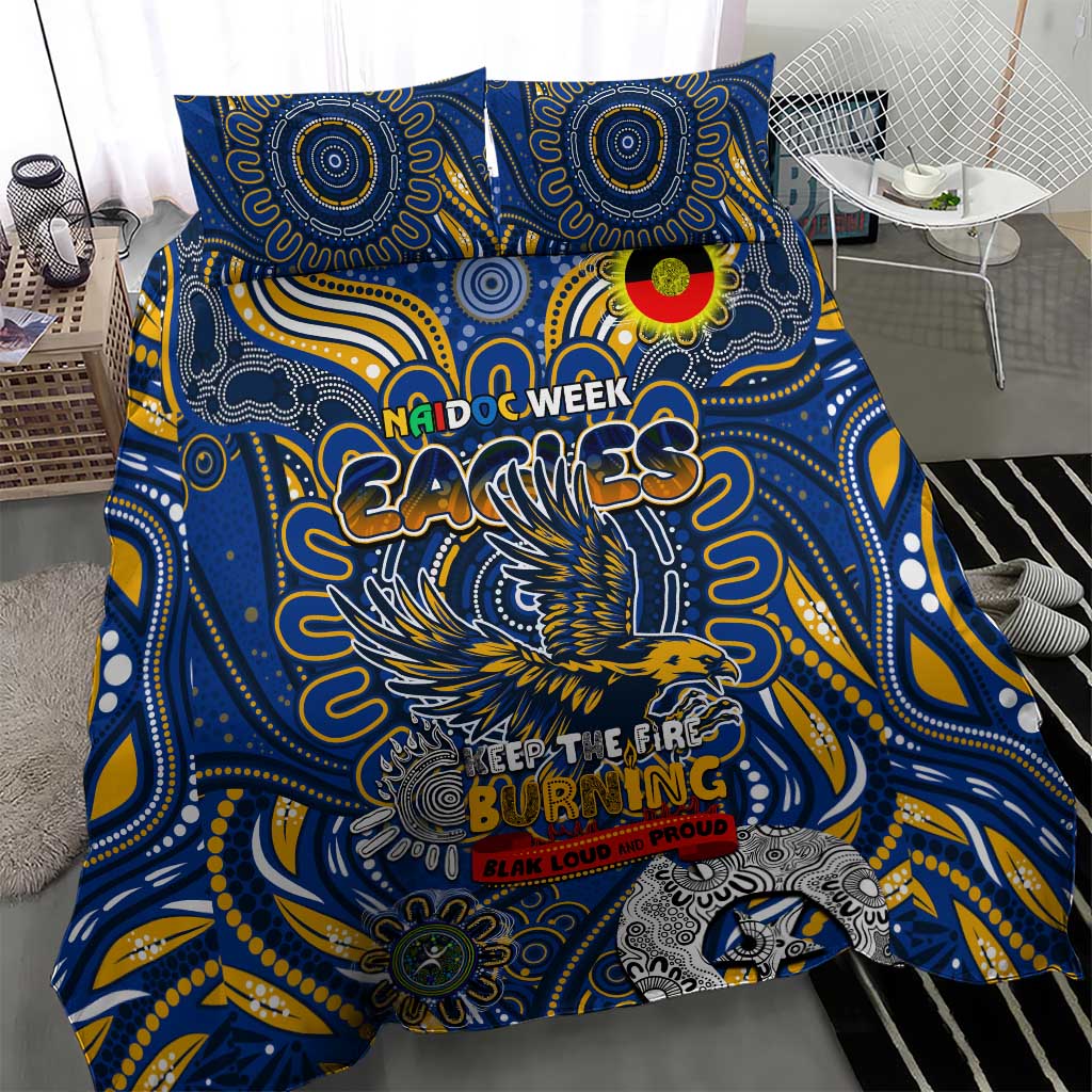 West Coast Eagles NAIDOC Week 2024 Bedding Set Mascot Football