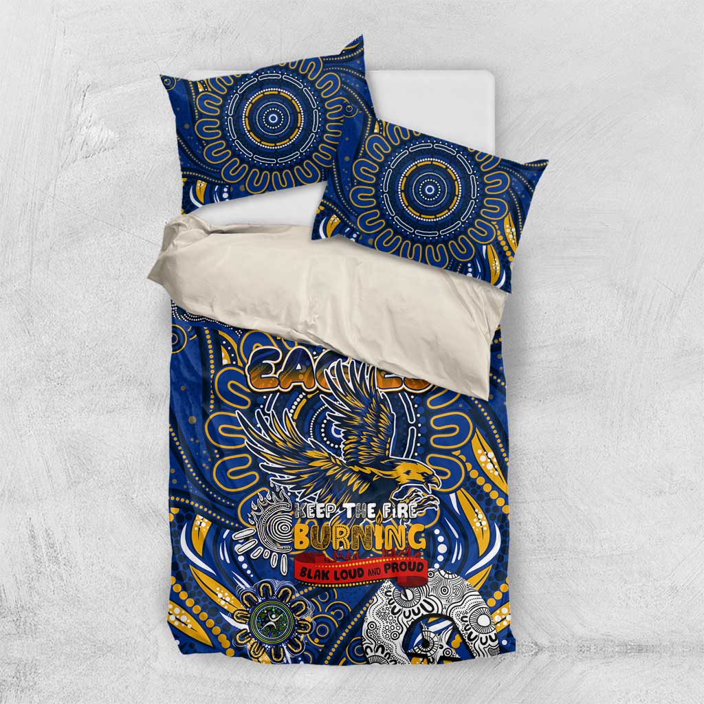 West Coast Eagles NAIDOC Week 2024 Bedding Set Mascot Football