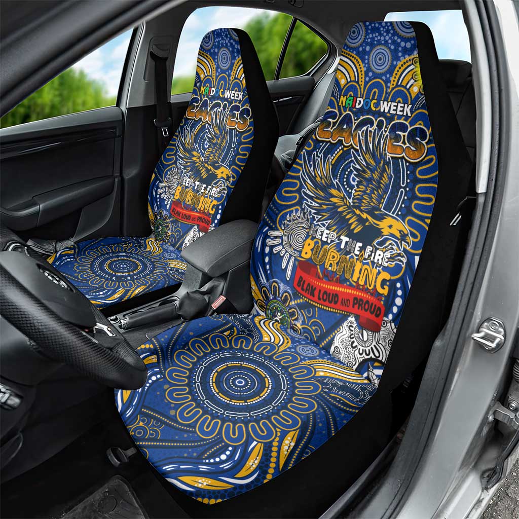 West Coast Eagles NAIDOC Week 2024 Car Seat Cover Mascot Football