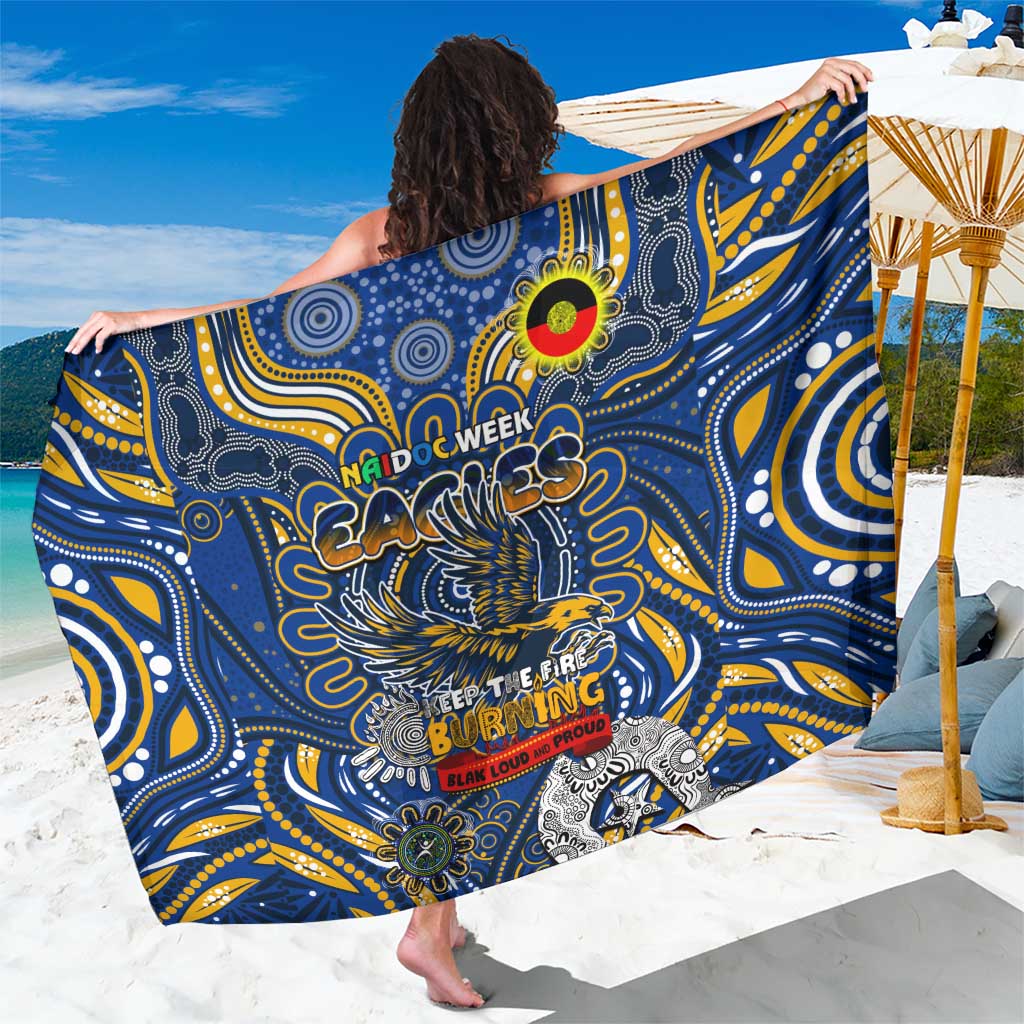 West Coast Eagles NAIDOC Week 2024 Sarong Mascot Football