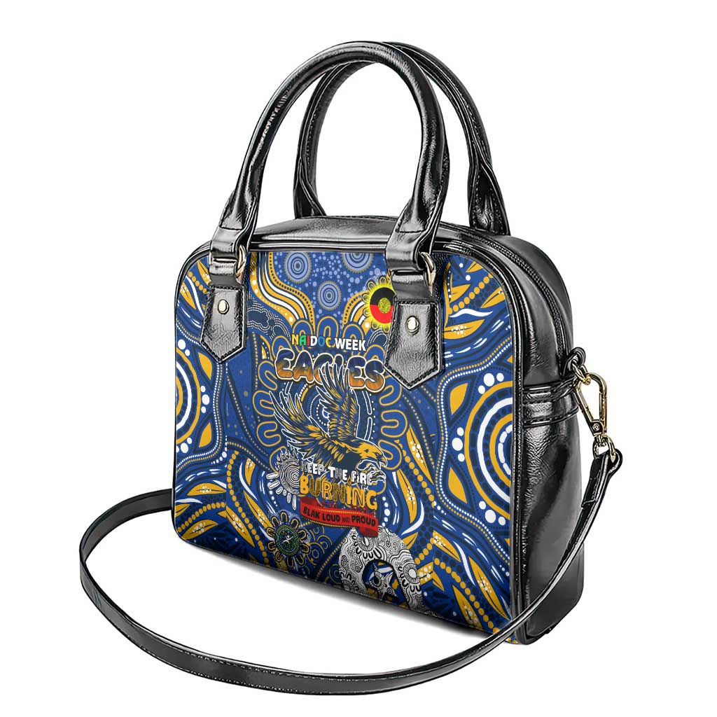 West Coast Eagles NAIDOC Week 2024 Shoulder Handbag Mascot Football