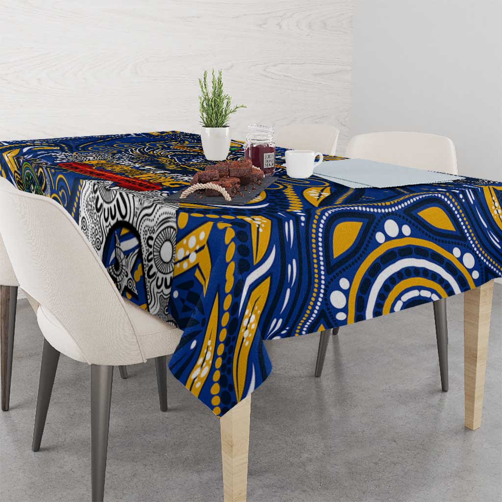 West Coast Eagles NAIDOC Week 2024 Tablecloth Mascot Football