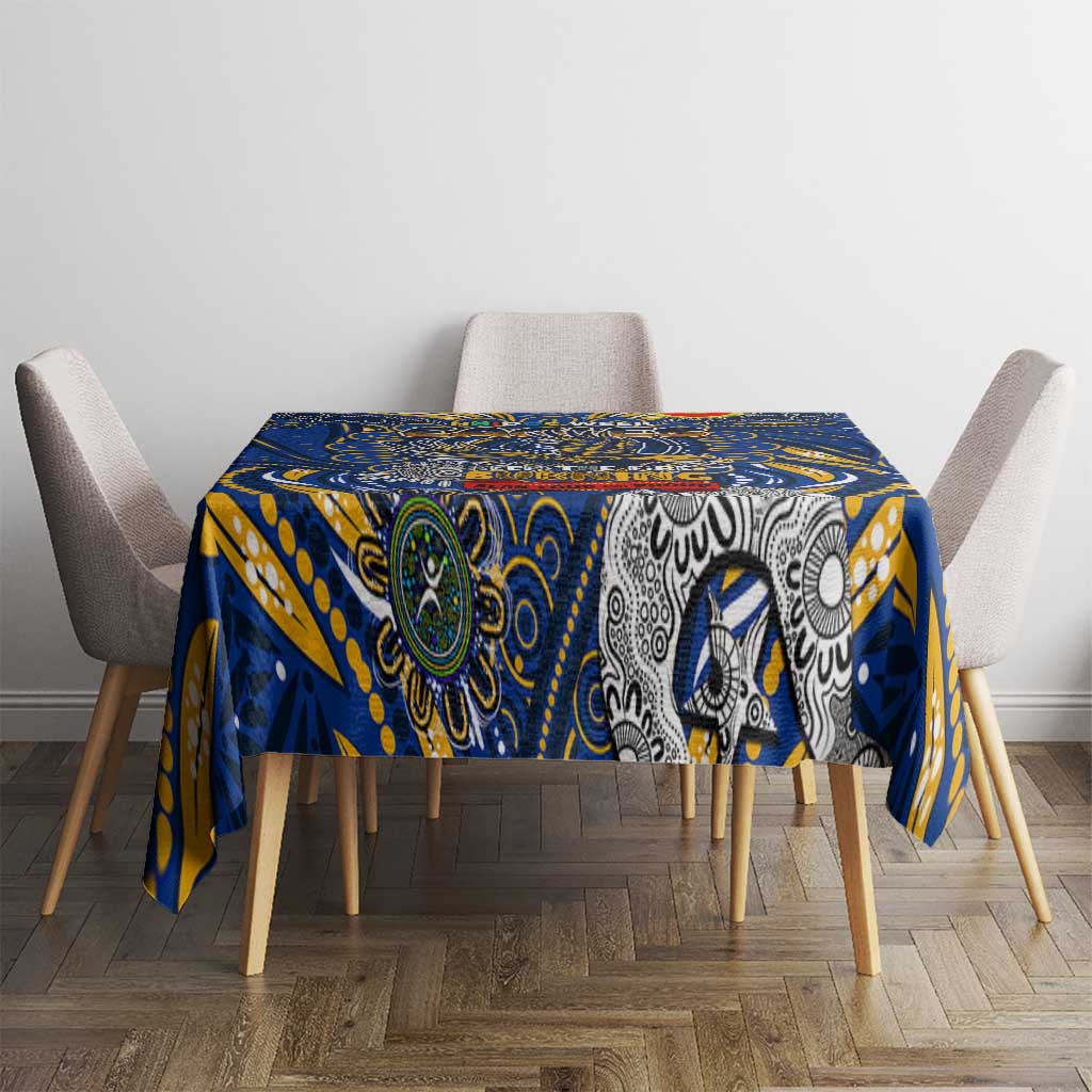 West Coast Eagles NAIDOC Week 2024 Tablecloth Mascot Football