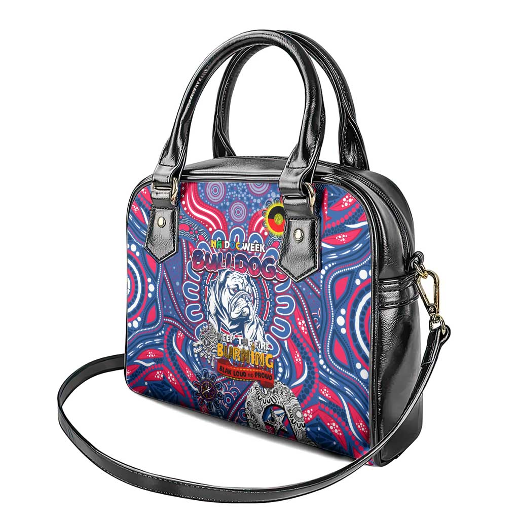 Western Bulldogs NAIDOC Week 2024 Shoulder Handbag Mascot Football