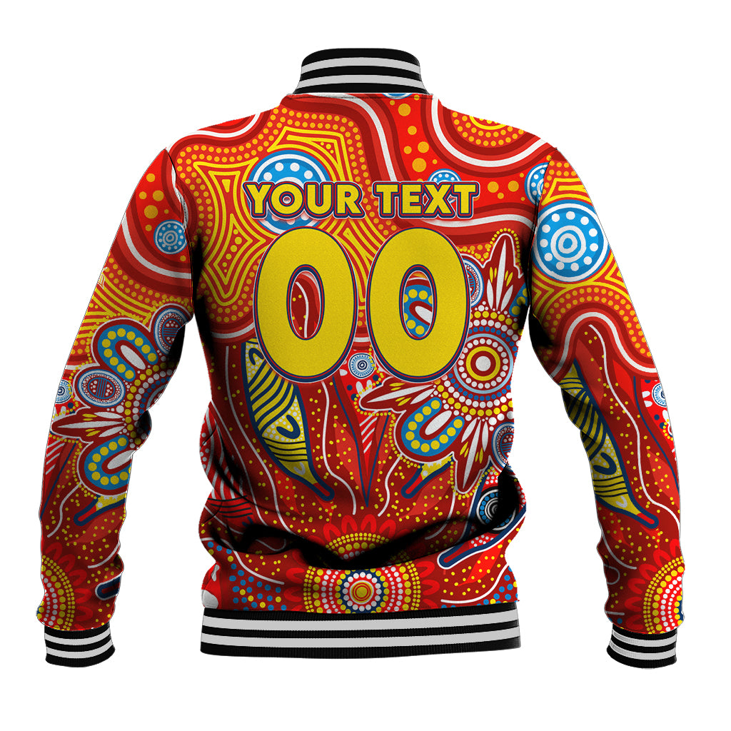 Personalised Sunnies NAIDOC Week 2024 Baseball Jacket Aussie Aboriginal Art