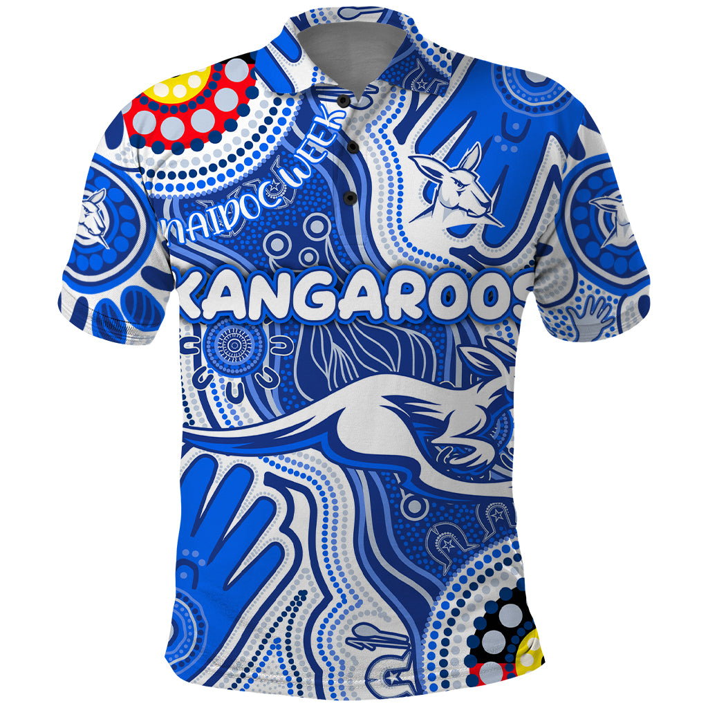 Personalised NAIDOC Week 2024 Melbourne Demons Polo Shirt Australian Aboriginal Hand Painting