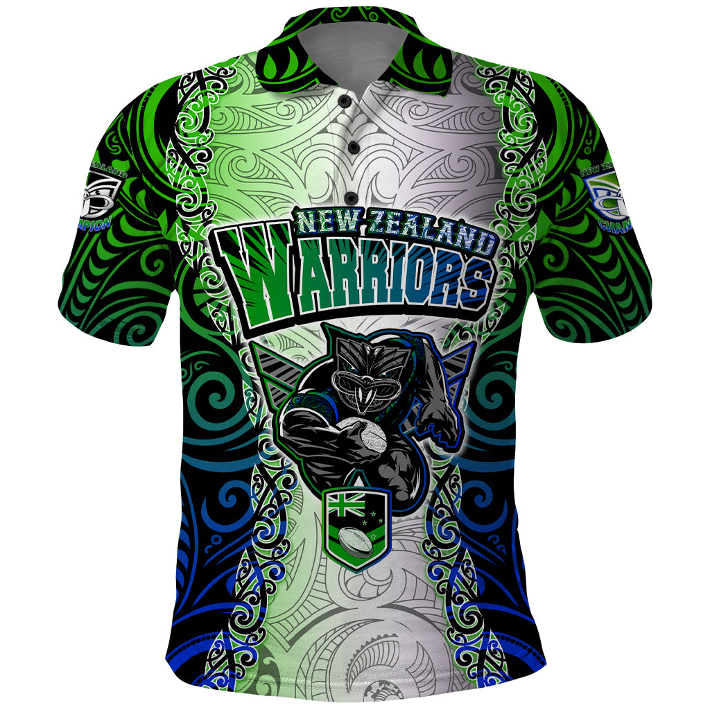 personalised-new-zealand-warriors-polo-shirt-maori-silver-fern-green