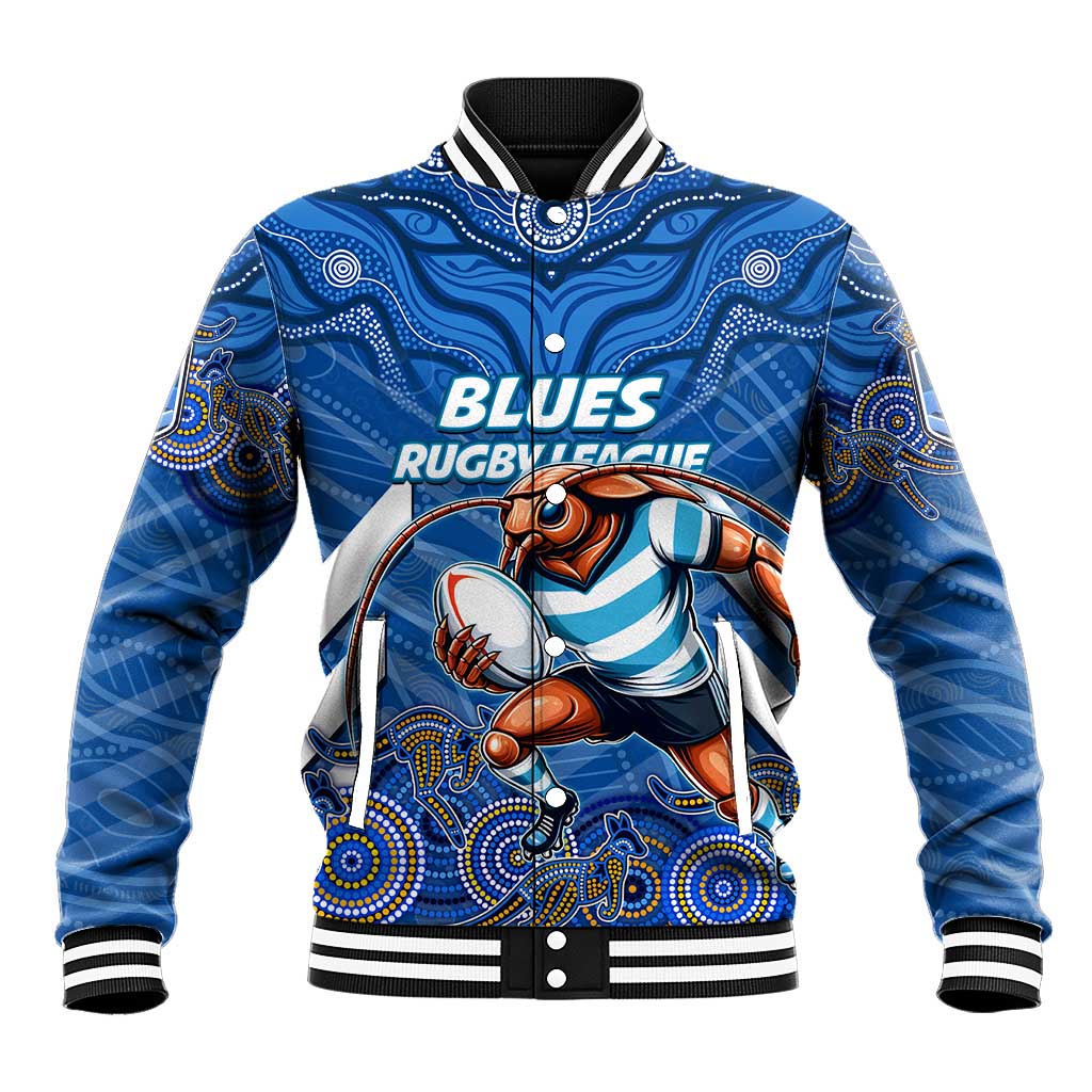 Custom Blues Cockroaches Baseball Jacket New South Wales Rugby