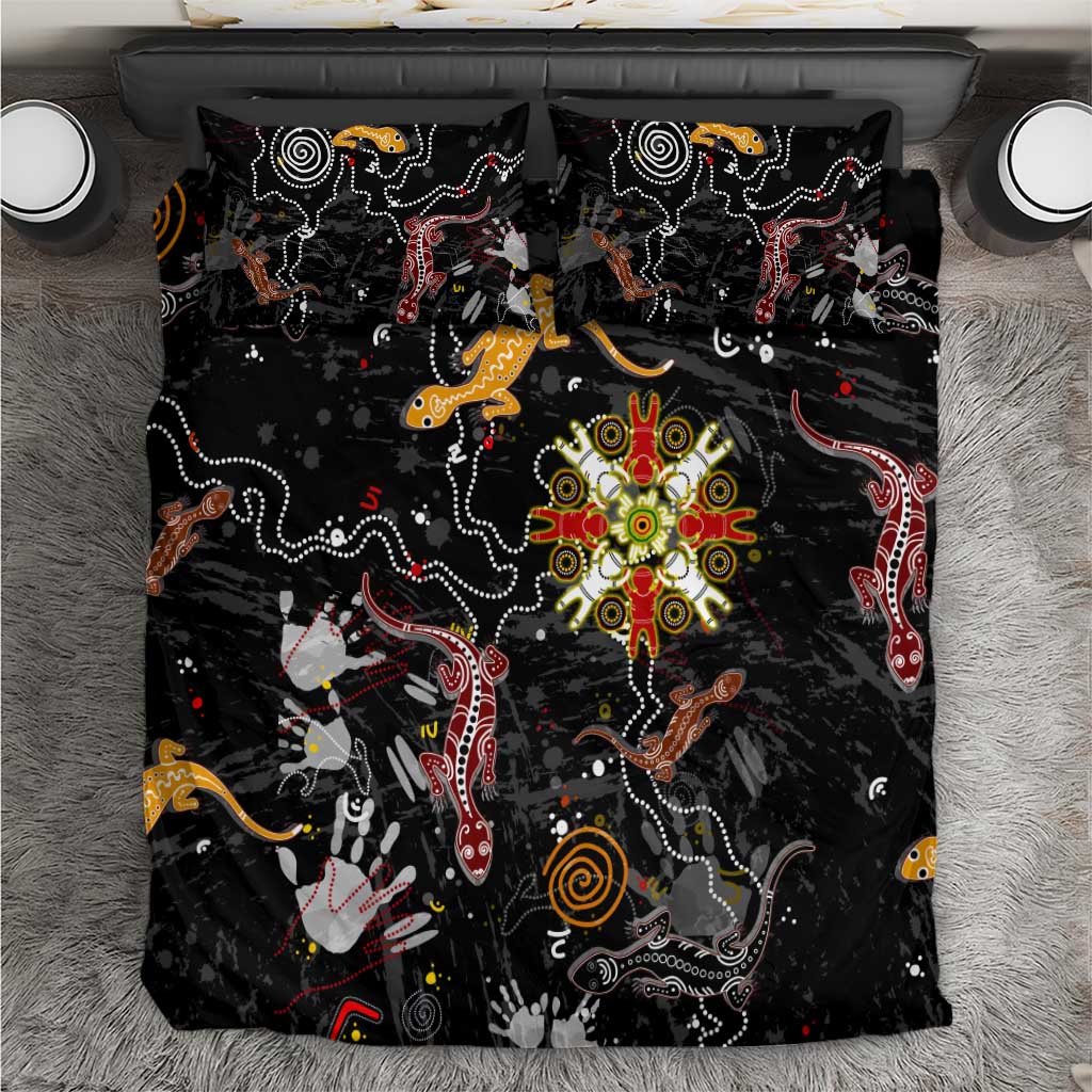 Lizard Aboriginal Australia Bedding Set