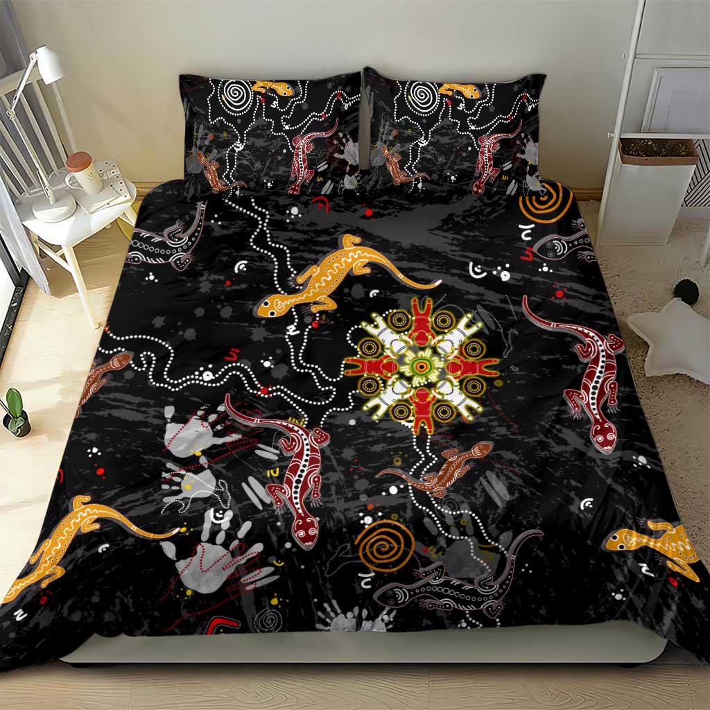 Lizard Aboriginal Australia Bedding Set