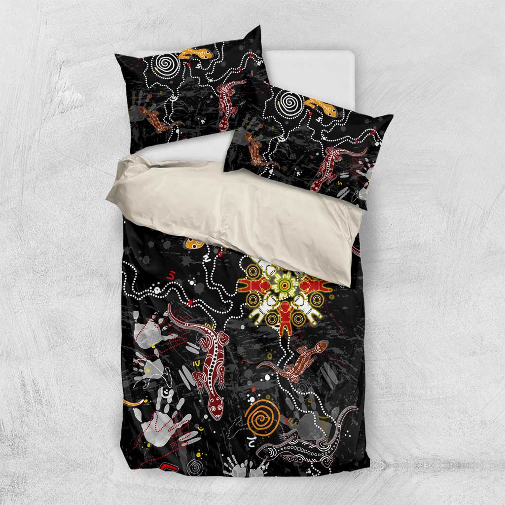 Lizard Aboriginal Australia Bedding Set