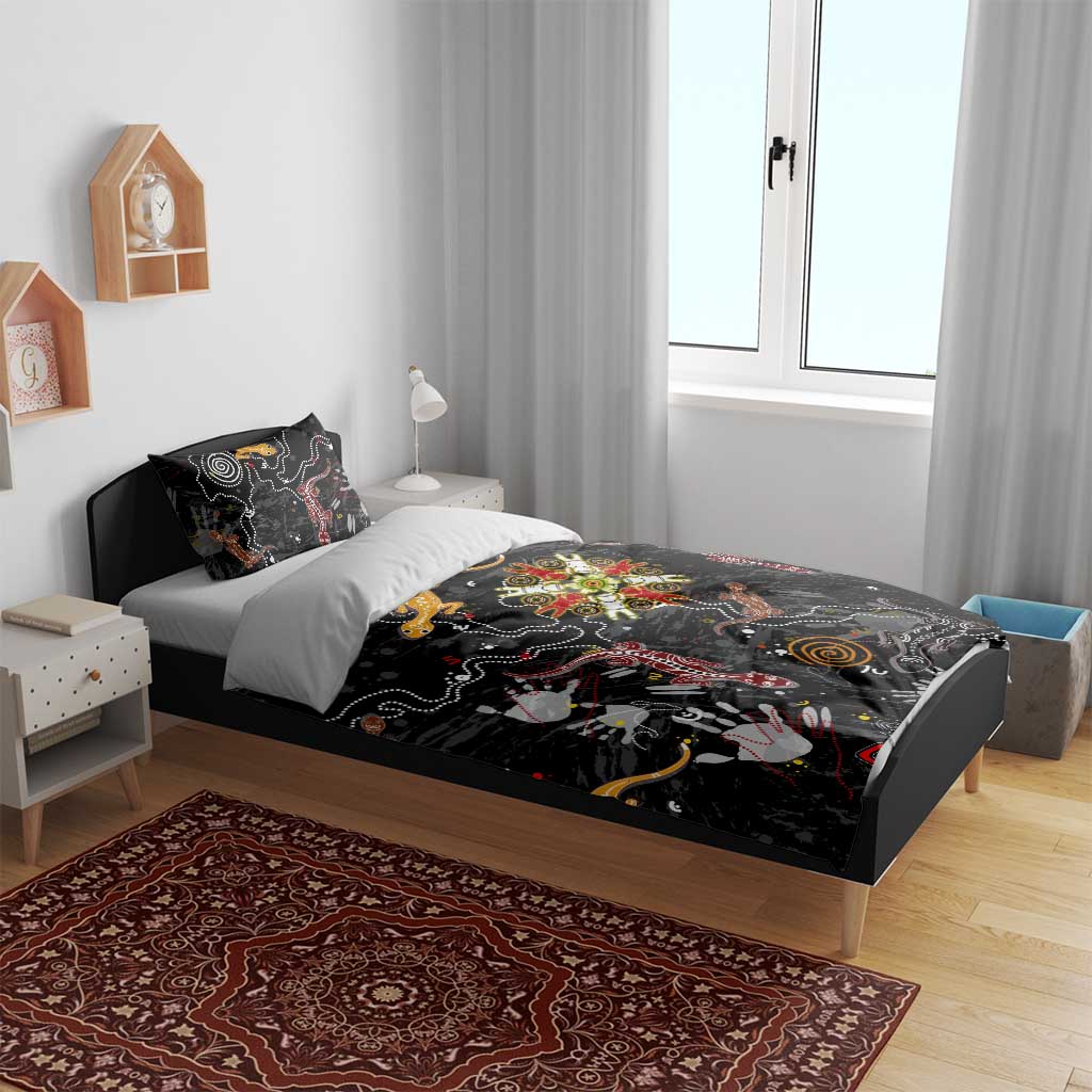 Lizard Aboriginal Australia Bedding Set