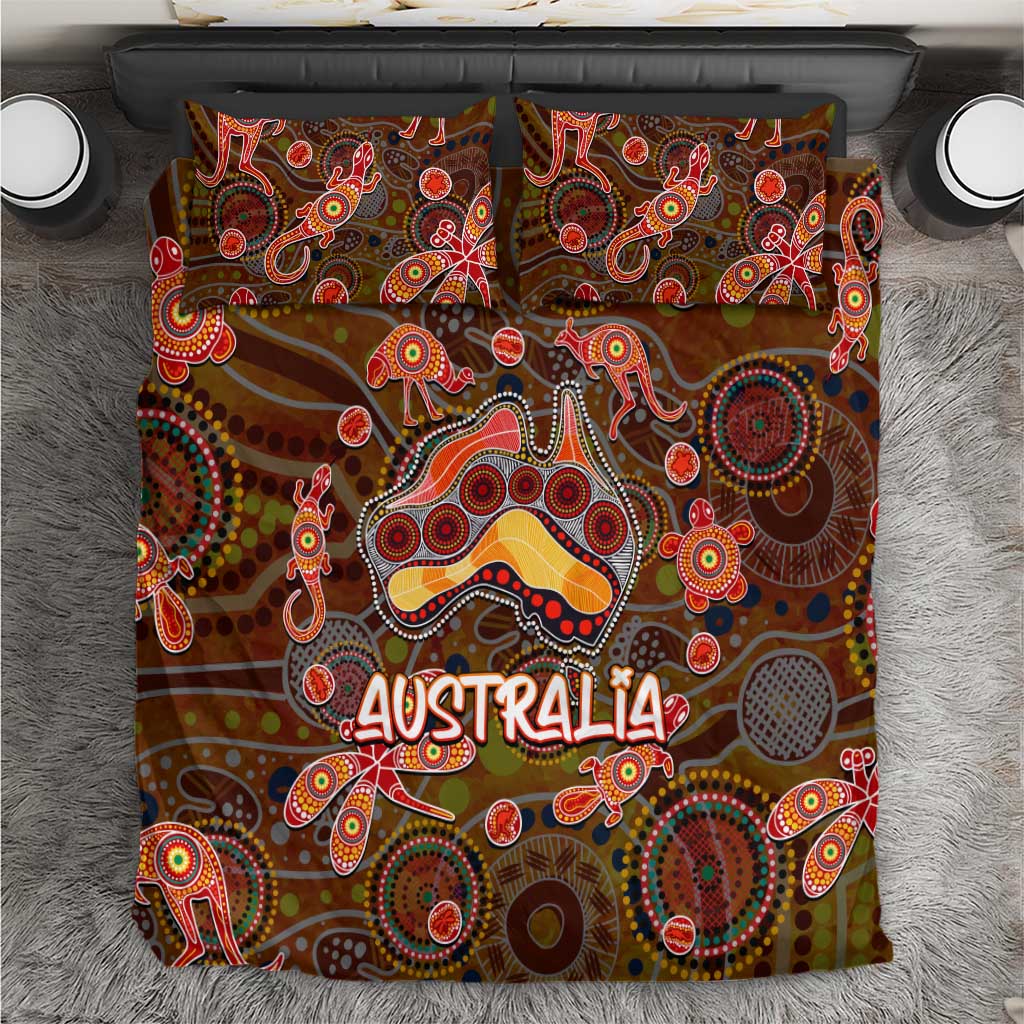 Animal Australia Aboriginal Art Bedding Set