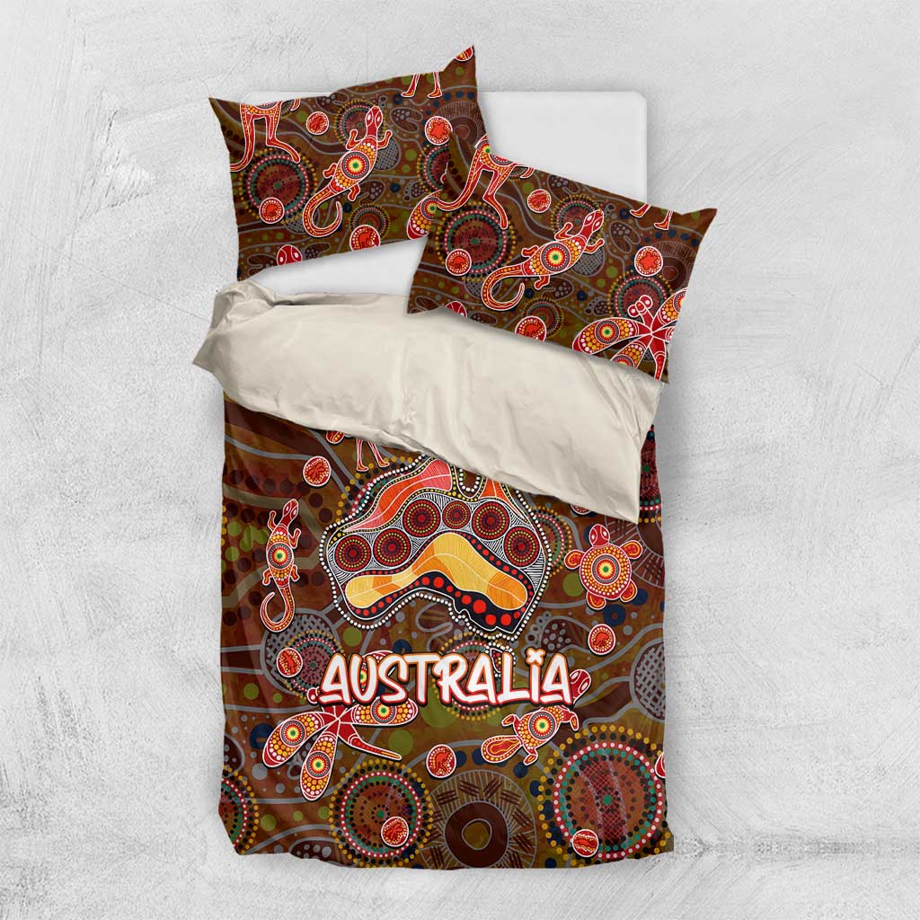 Animal Australia Aboriginal Art Bedding Set