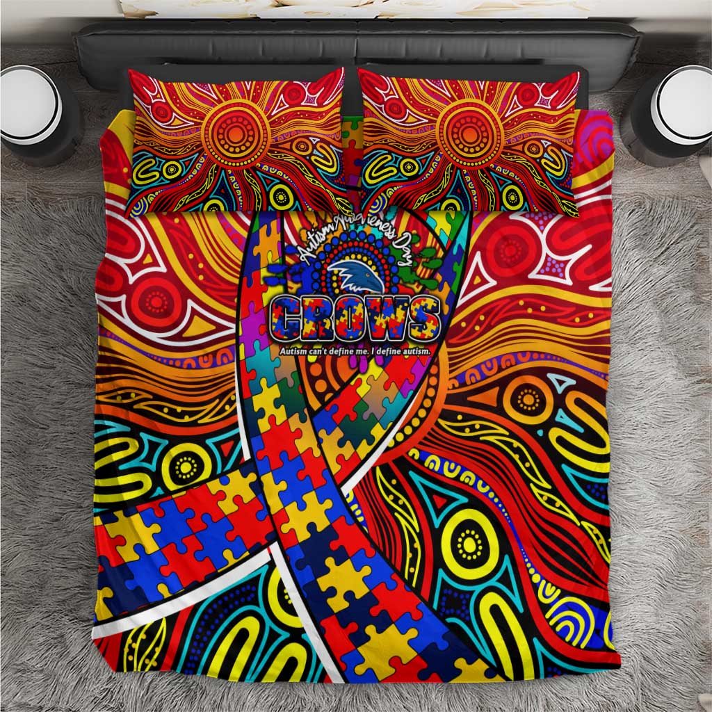 Autism Awareness Australia Adelaide Crows Bedding Set Aboriginal Indigenous Art