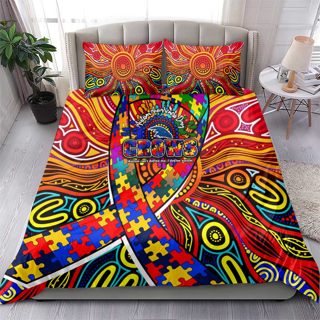 Autism Awareness Australia Adelaide Crows Bedding Set Aboriginal Indigenous Art