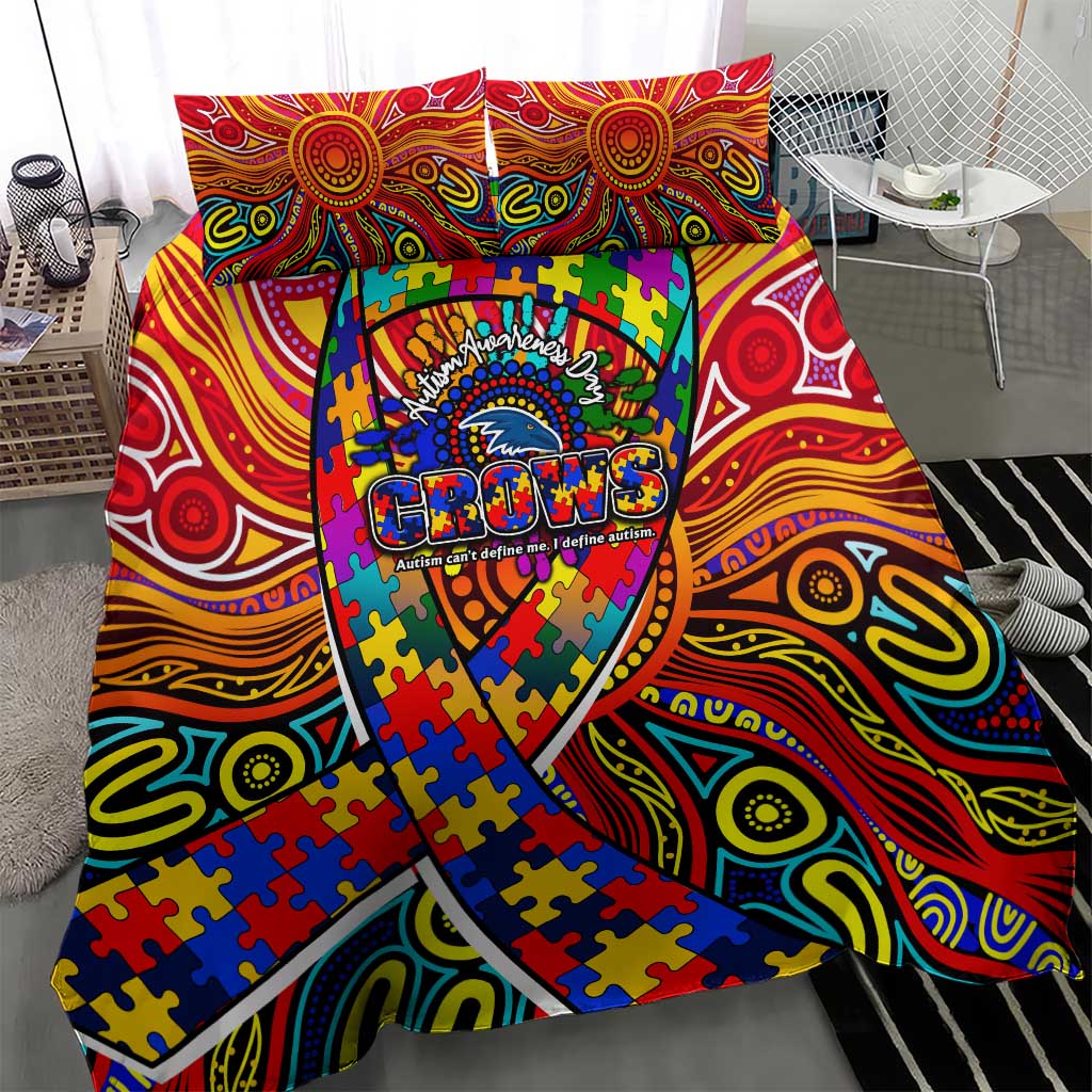 Autism Awareness Australia Adelaide Crows Bedding Set Aboriginal Indigenous Art