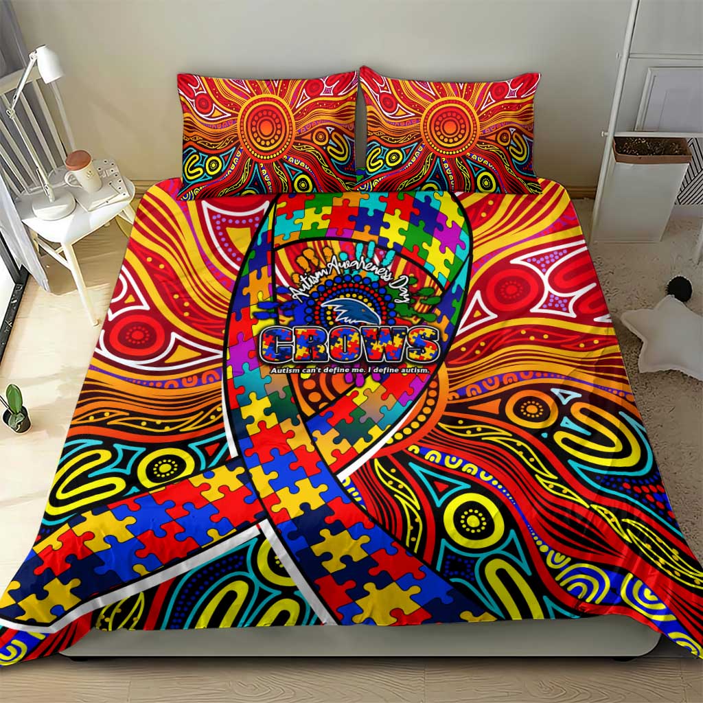 Autism Awareness Australia Adelaide Crows Bedding Set Aboriginal Indigenous Art