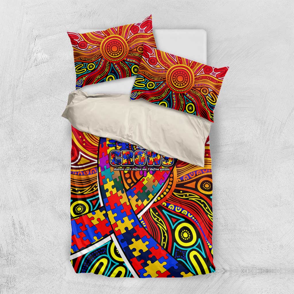 Autism Awareness Australia Adelaide Crows Bedding Set Aboriginal Indigenous Art