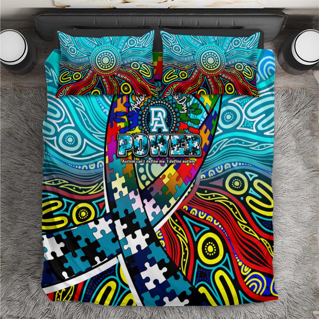 Autism Awareness Australia Port Adelaide Power Bedding Set Aboriginal Indigenous Art