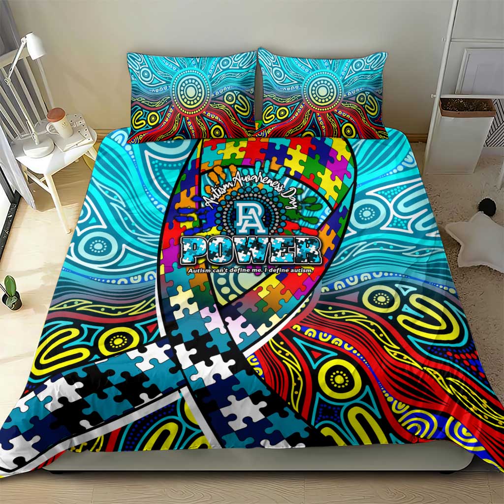 Autism Awareness Australia Port Adelaide Power Bedding Set Aboriginal Indigenous Art