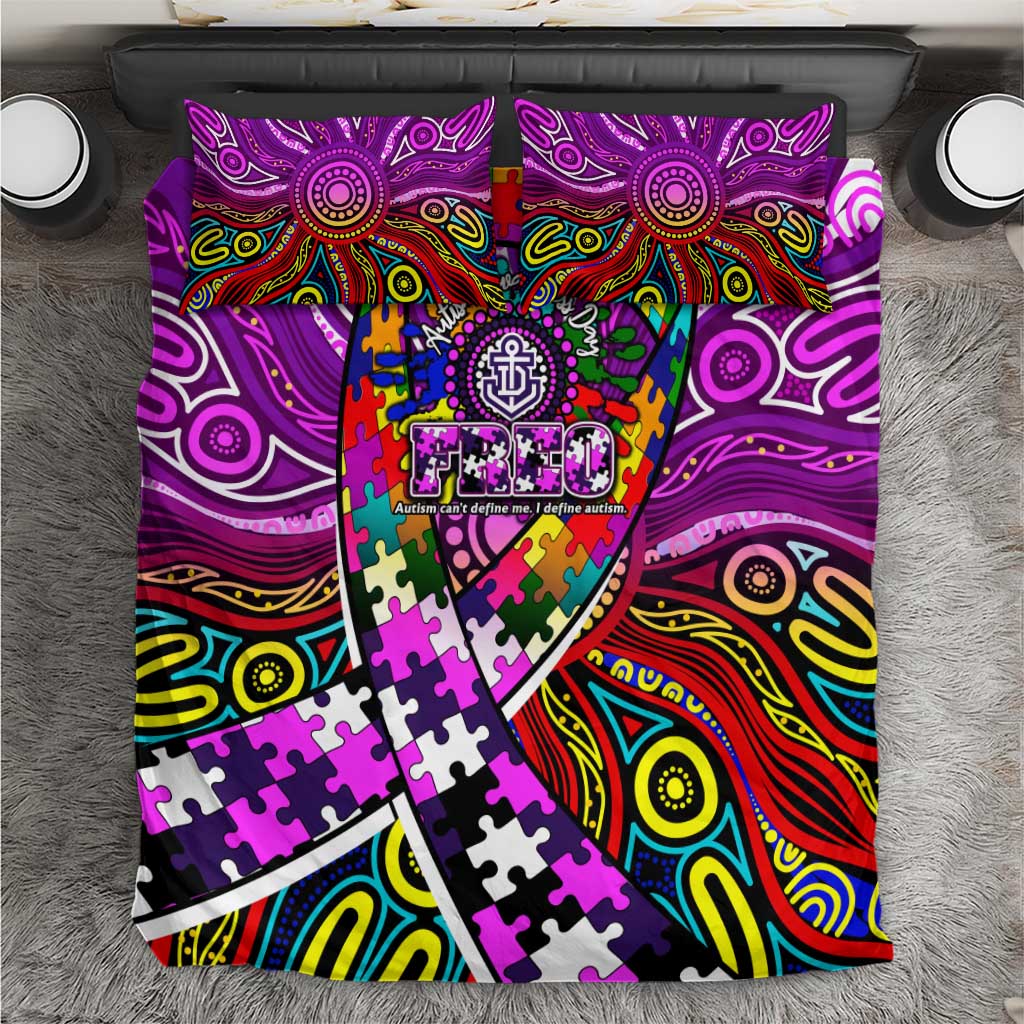 Autism Awareness Australia Fremantle Freo Bedding Set Aboriginal Indigenous Art