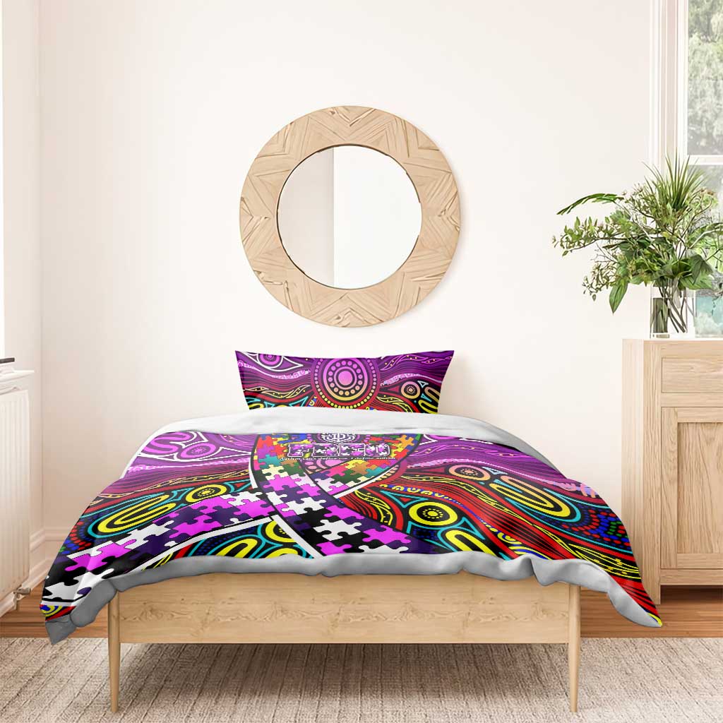 Autism Awareness Australia Fremantle Freo Bedding Set Aboriginal Indigenous Art