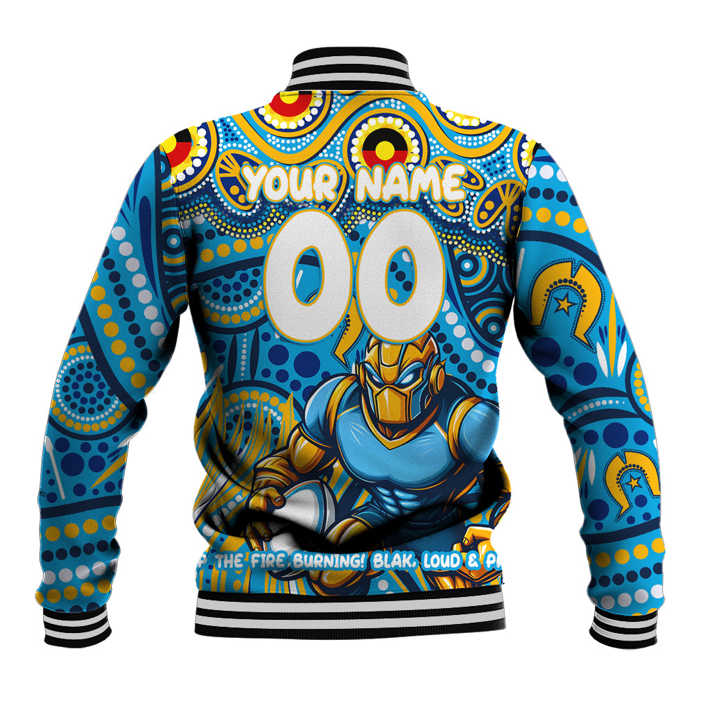 Custom Australia NAIDOC Week 2024 Baseball Jacket Titans Mascot Keep The Fire Burning