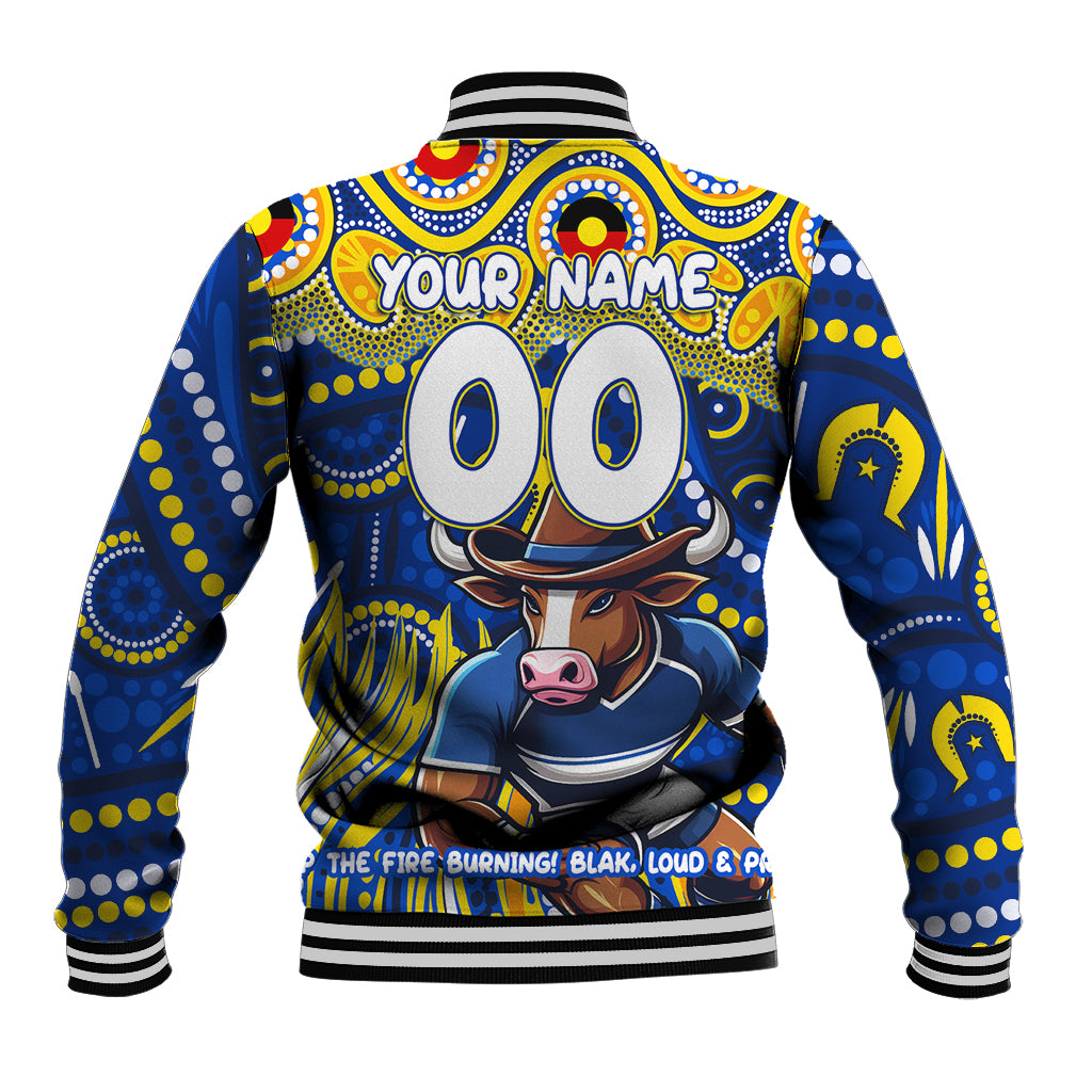 Custom Australia NAIDOC Week 2024 Baseball Jacket Cowboys Mascot Keep The Fire Burning