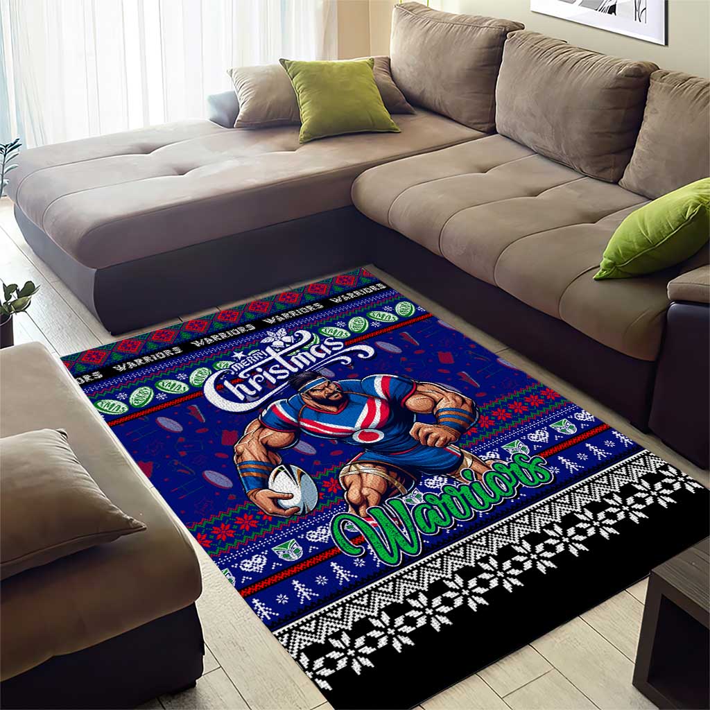 New Zealand Warriors Rugby Xmas Area Rug Australia NRL Mascot