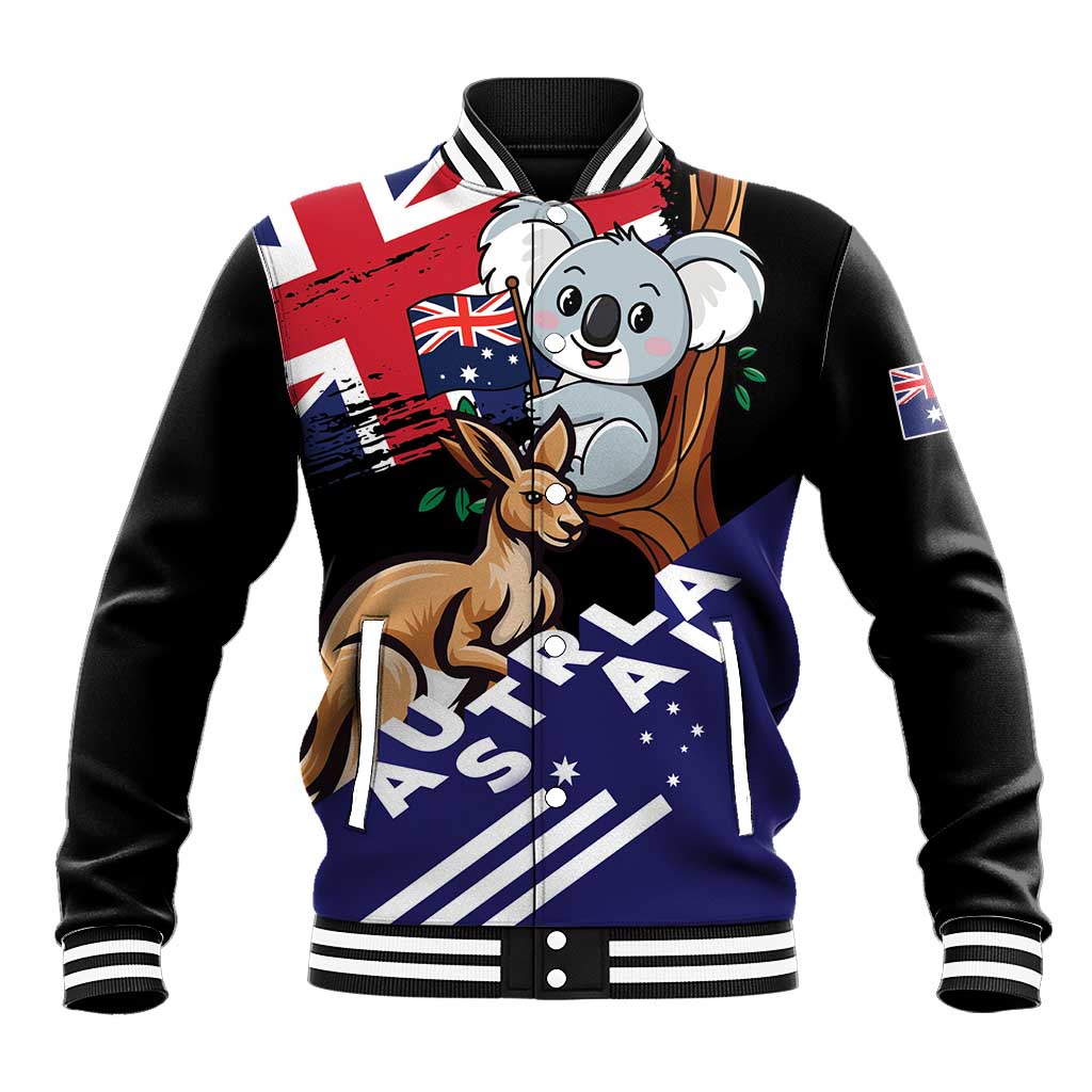 Personalised Australia Kangaroo Koala Together Baseball Jacket Special Edition