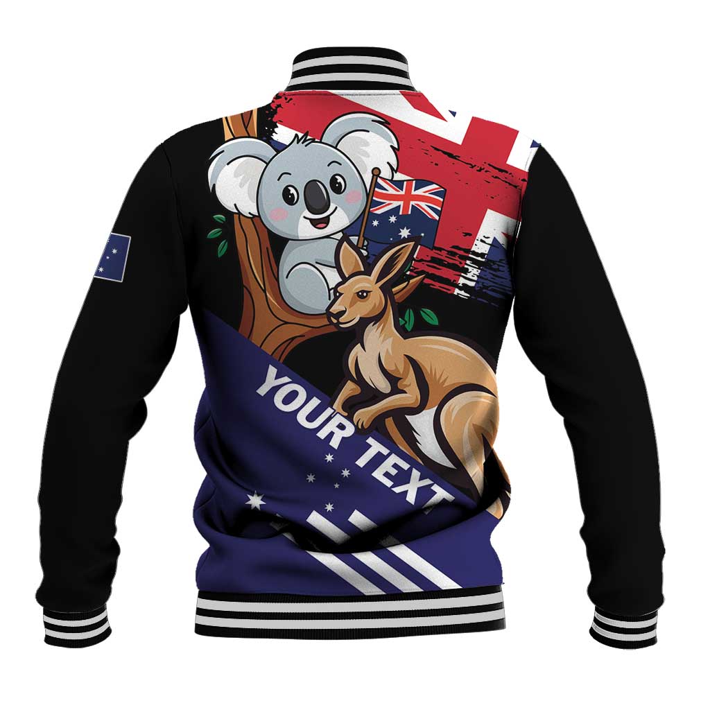 Personalised Australia Kangaroo Koala Together Baseball Jacket Special Edition