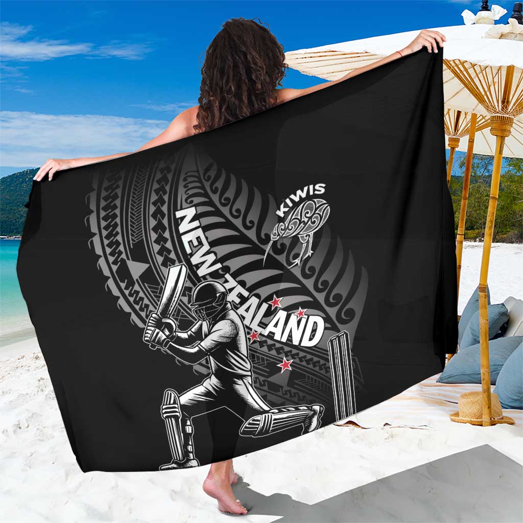 New Zealand Cricket Sarong Maori Kiwi Black Fern