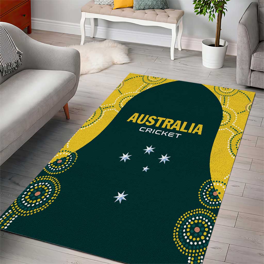 Australia Cricket Area Rug Aussies Champions