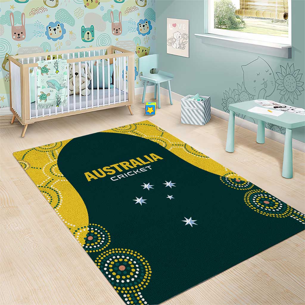 Australia Cricket Area Rug Aussies Champions